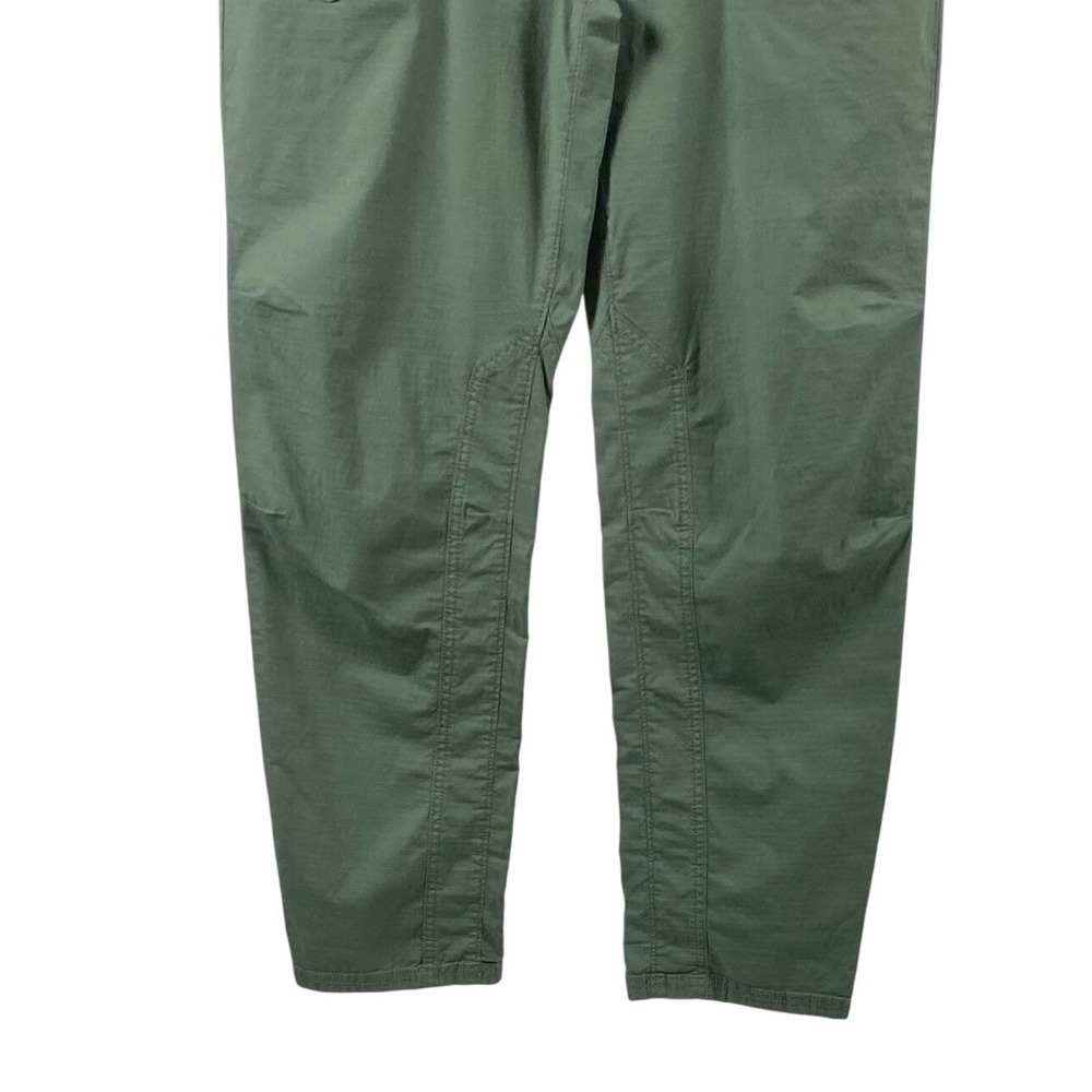 Pilcro Anthropologie Women's Green Utility Cargo Pants High Rise Tapered Size 29 - Picture 4 of 8